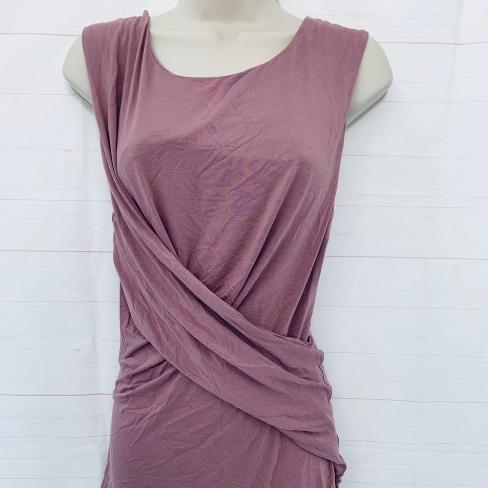 We The Free Size L Rose Wrap Asymmetrical Tank Top